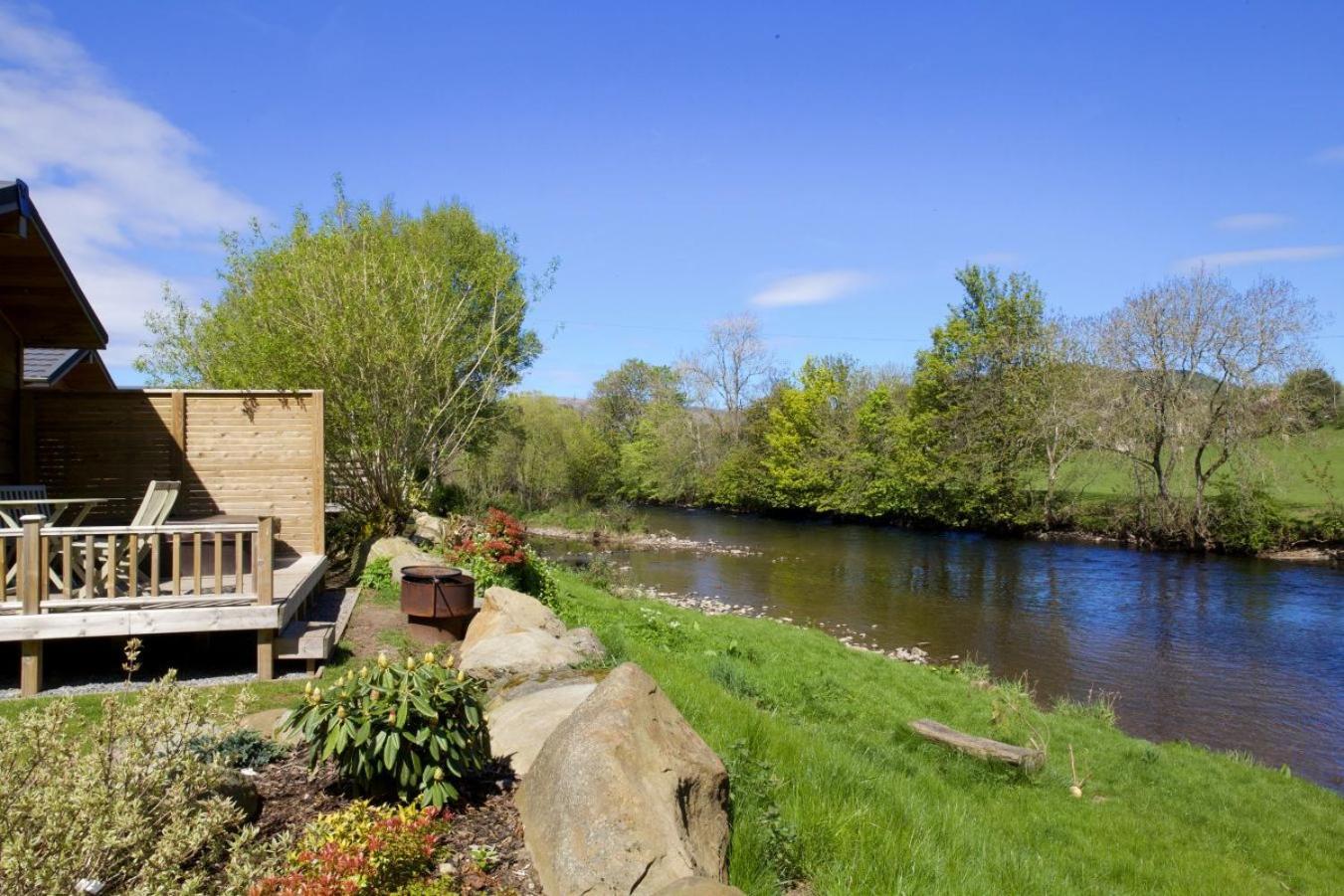 Braidhaugh Holiday Lodge And Glamping Park 克里夫 外观 照片